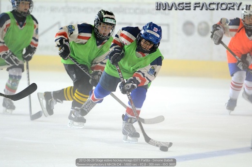 2012-06-29 Stage estivo hockey Asiago 0371 Partita - Simone Battelli